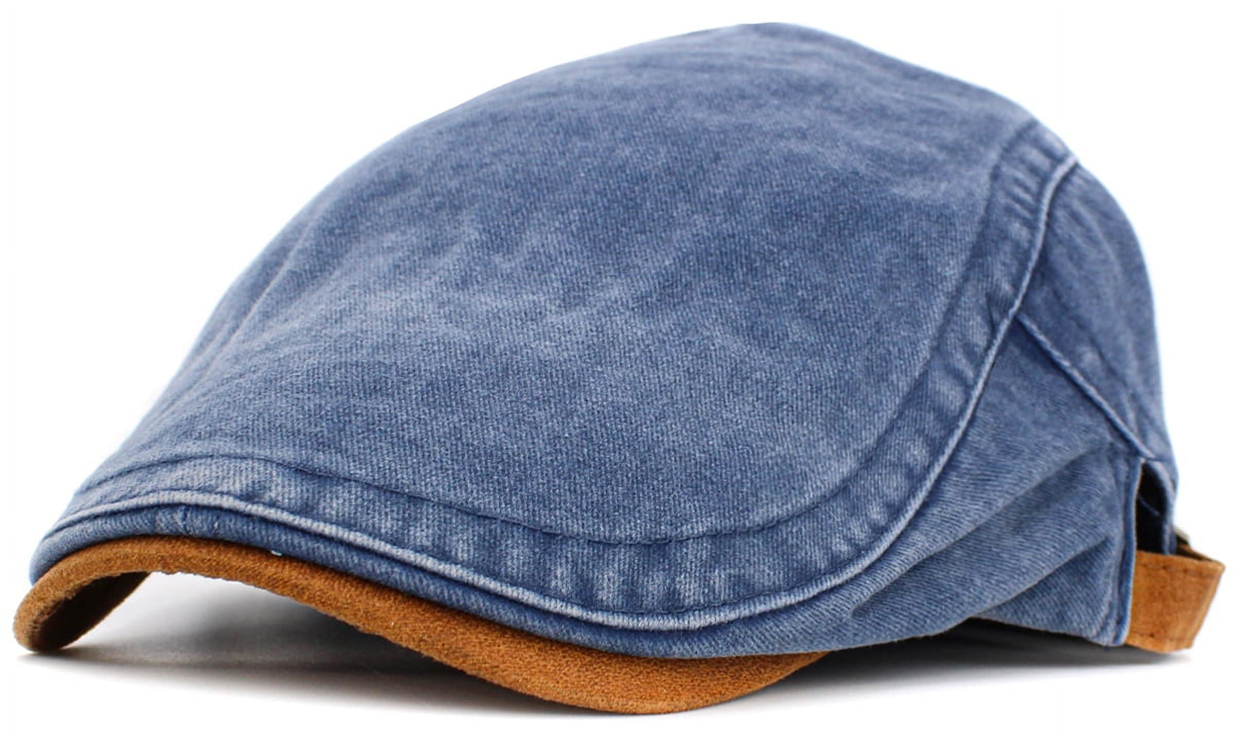 meioro Vrouwen Denim Newsboy Cap Katoen Platte Cap Ivy Gatsby Rijden
