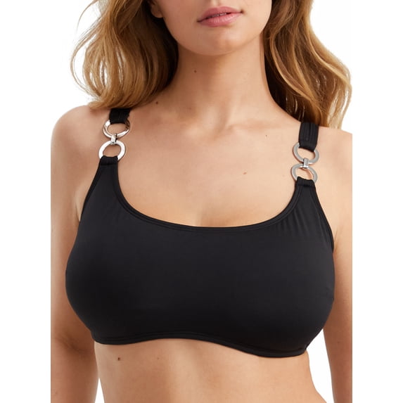 Classic Solids Underwire Cami Bikini Top Swimsuit