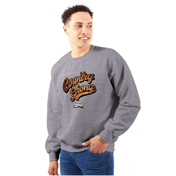 Classic Southern American Cowboy Sweatshirt for Men or Women Brisco Brands S
