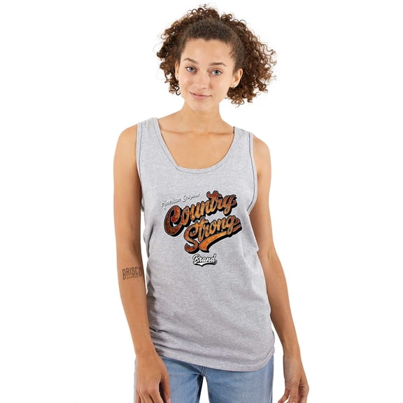 Classic Southern American Cowboy Tank Top T Shirts Men Women Brisco Brands S