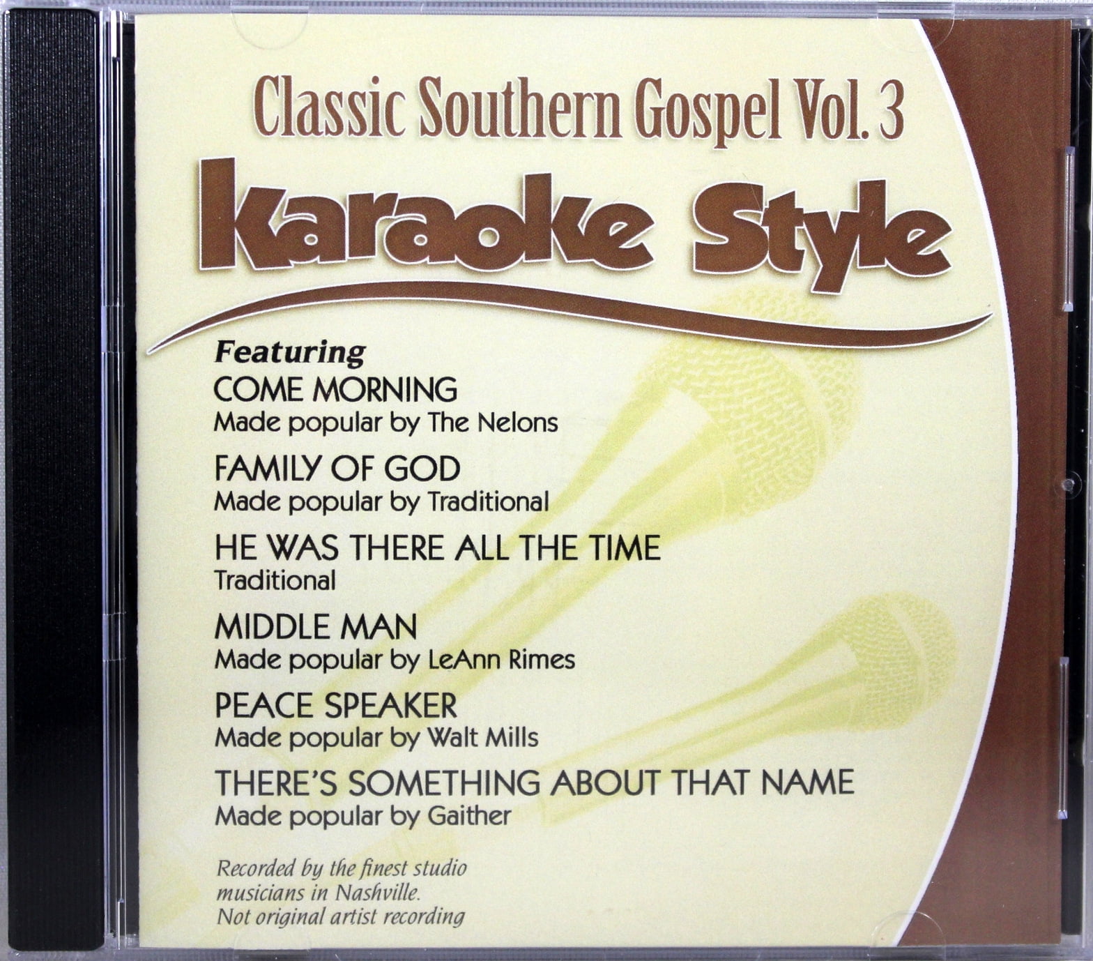 Classic Southern Gospel Volume 3 Christian Karaoke Style NEW CDG Daywind 6 Songs