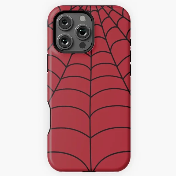 Classic Spider Web Superhero Comic Hero iPhone 11 12 13 14 15 16 17 Pro Max Phone Cover