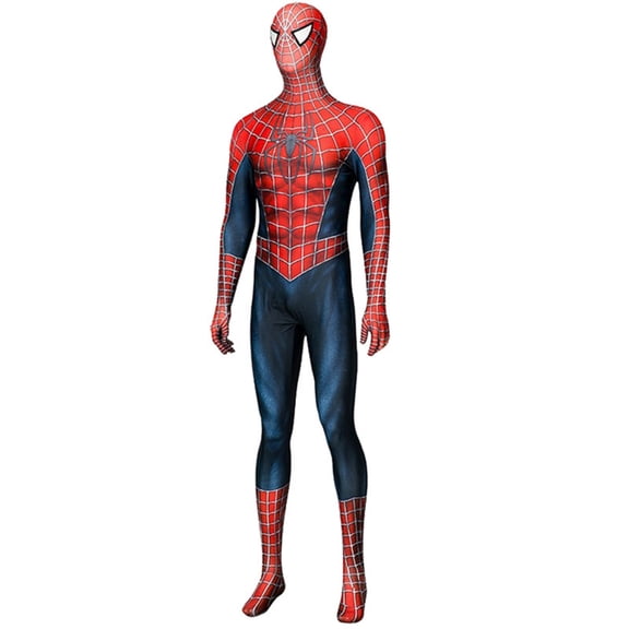 Classic Spiderhero Cosplay Costume,Cinema Grade Superhero Bodysuit,High-End Zentai Suit with Detachable Mask