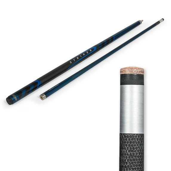 Classic Sport 58 in. Striker 2-Piece Composite Billiard Cue Pool Stick, 1.27lbs