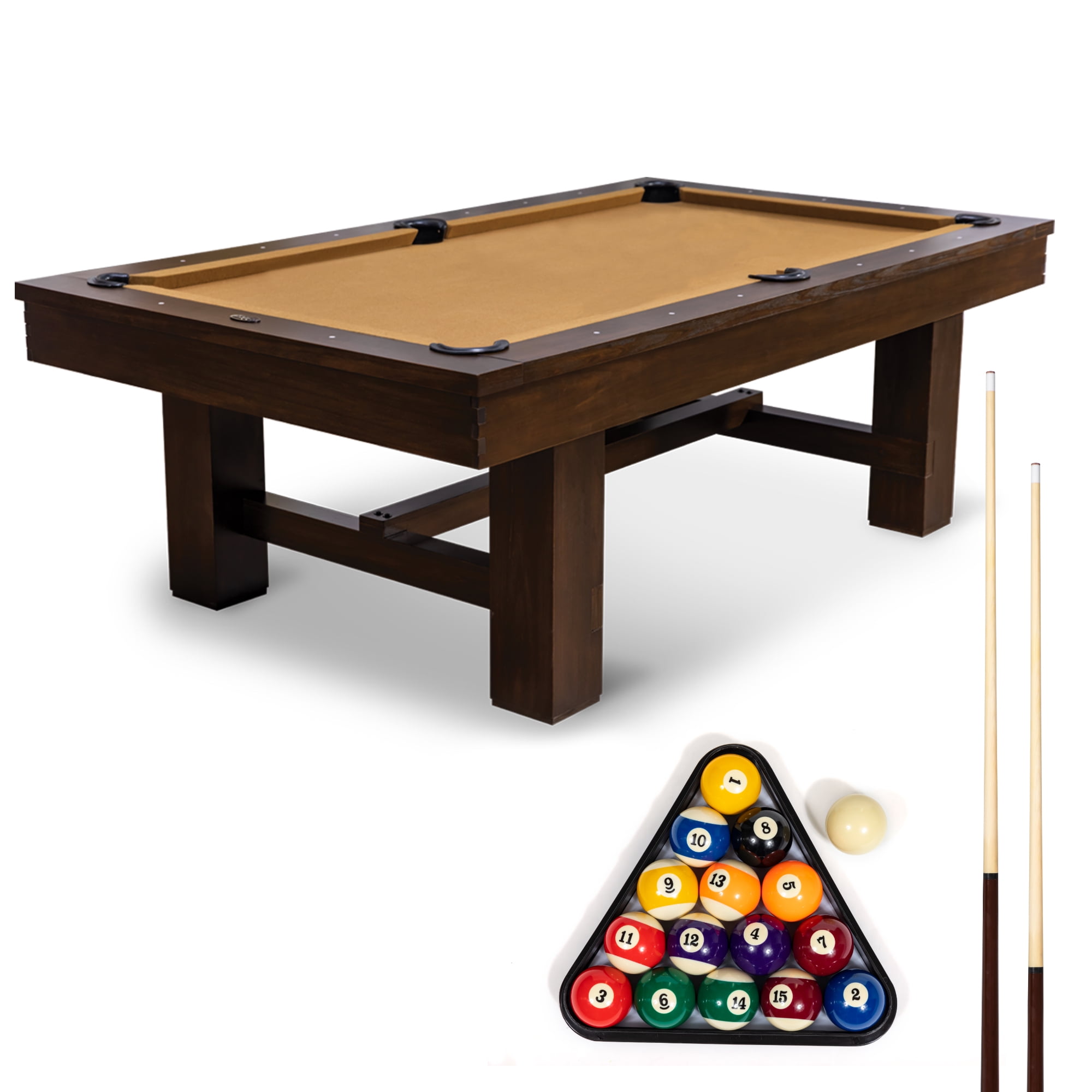  EastPoint Sports Masterton Green Billiard Table - Bar-Size Pool  Table 87 Inch – Perfect Indoor Game Billiards Table for Family Game Room :  Sports & Outdoors