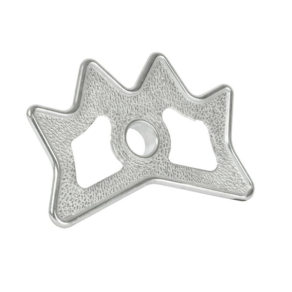 Classic Sport Metal Billiard Cue Bridge Head, Silver