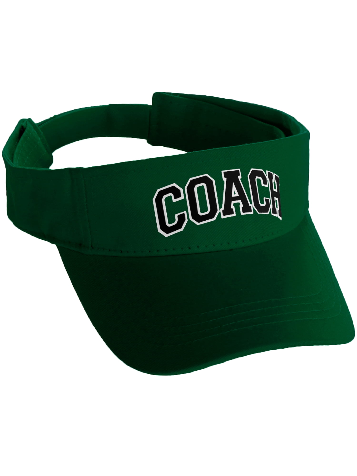 Classic Sport Team Coach Arched Letters Sun Visor Hat Cap Adjustable