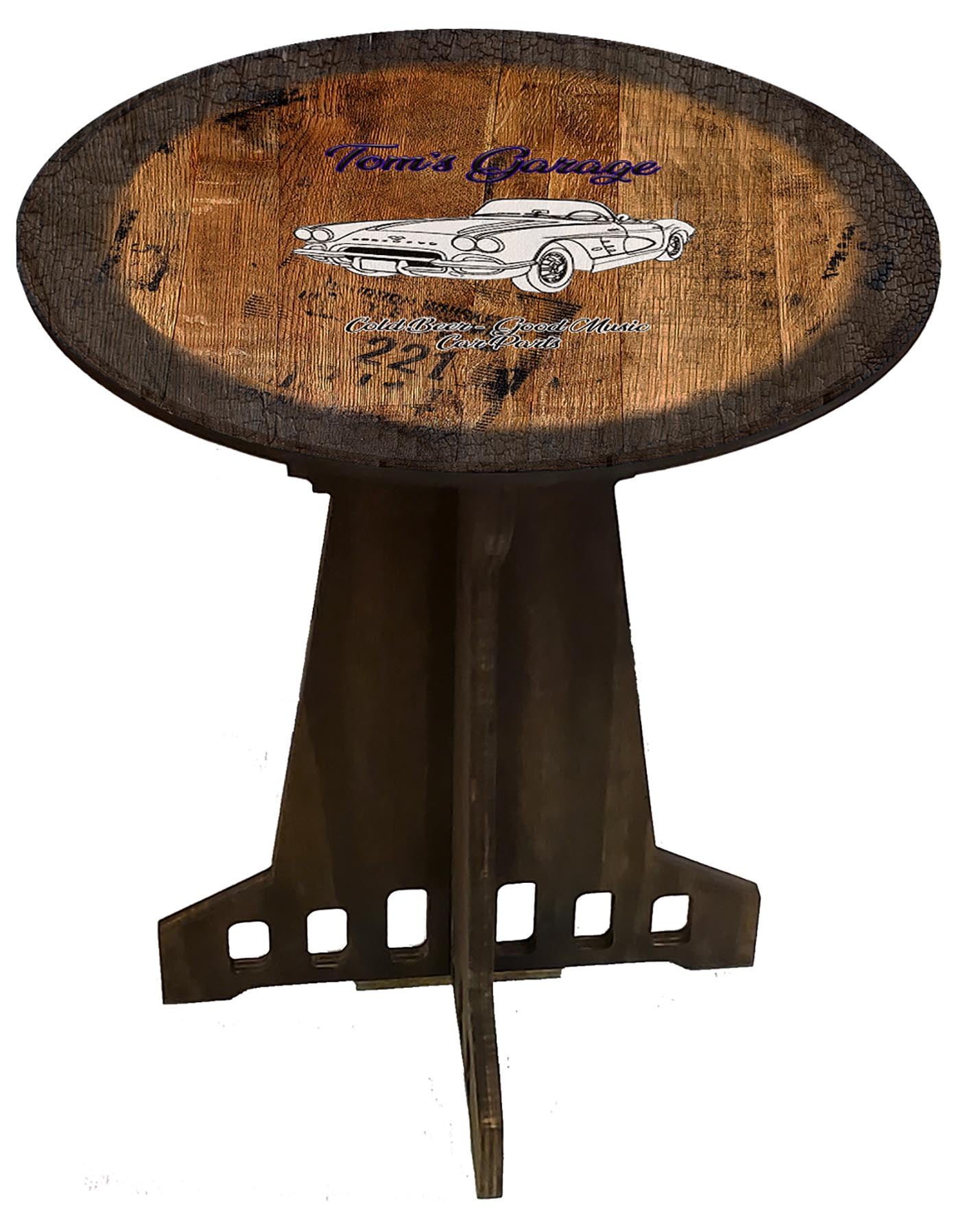 Classic Sports Car Garage Dad Garage Gifts for Men Farmhouse Rustic