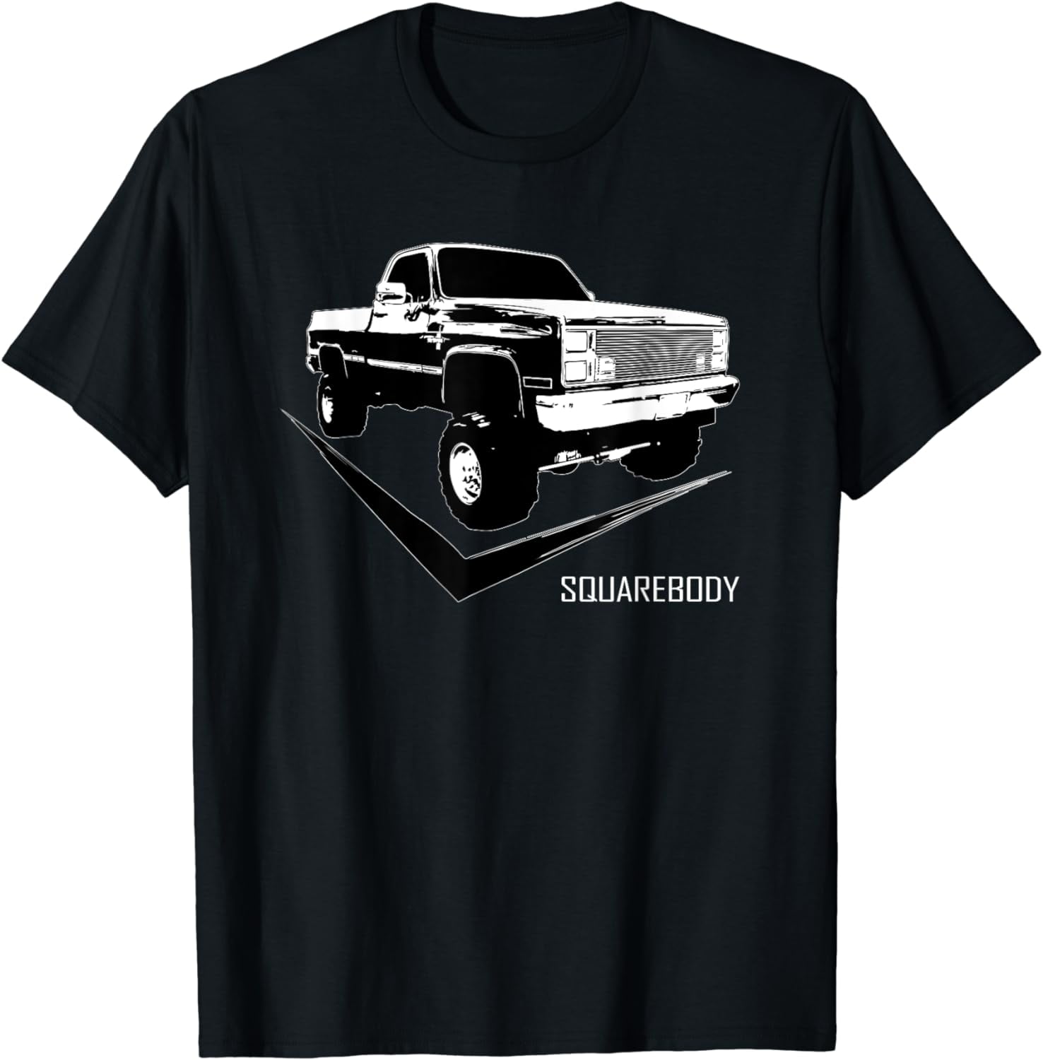 T-shirt Squarebody Trucks - Aggressive Thread, Gildan 5000, Manches Courtes, Neuf Avec étiquettes