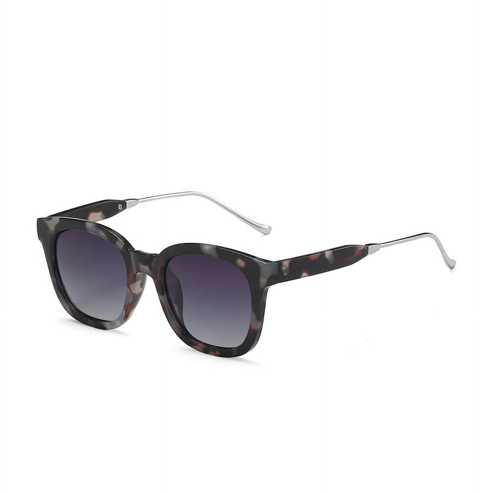 Classic Square Polarized Sunglasses for Women Men Retro  display picture 2