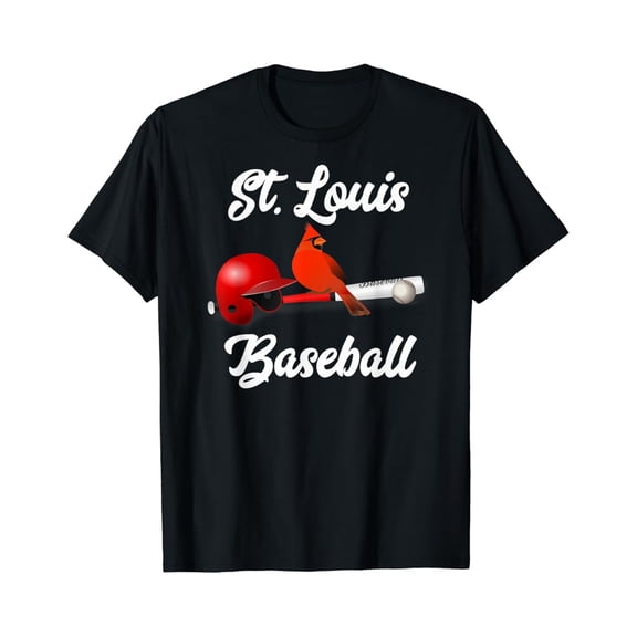 Classic St Louis Missouri Baseball Fan Retro Vintage Apparel T-Shirt