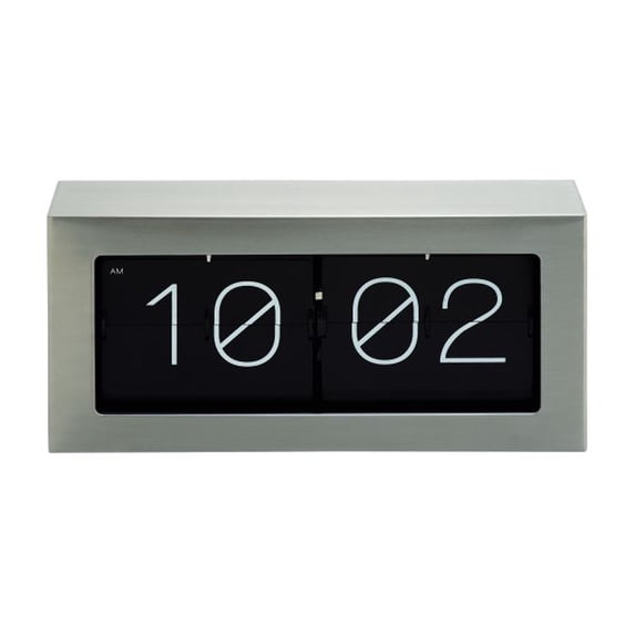 Classic Stainless Steel Flip Clock