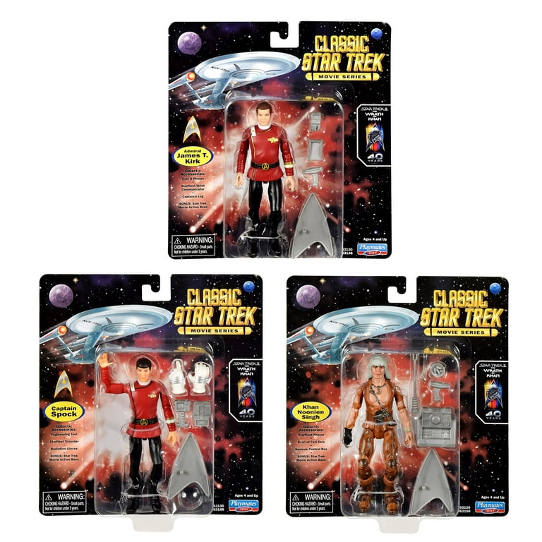 Classic star trek clearance figure set