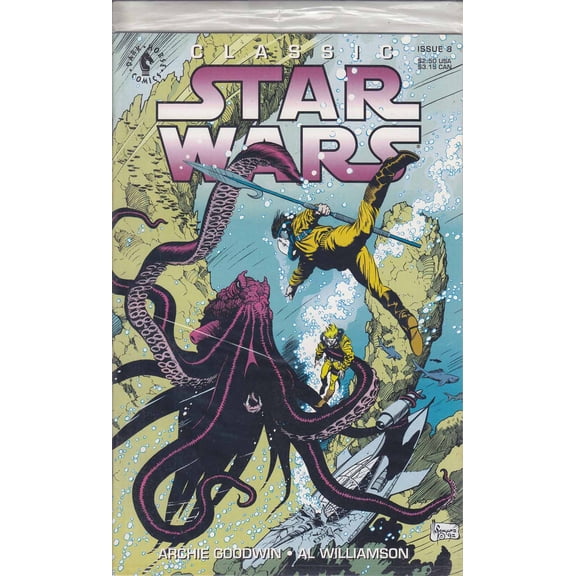 Classic Star Wars #8 (with card) VF ; Dark Horse Comic Book