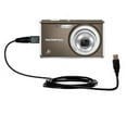 thumbnail image 1 of Classic Straight USB Cable suitable for the Olympus FE-4020 Digital Camera with Power Hot Sync and Charge Capabilities - Uses Gomadic TipExchange Tech, 1 of 4