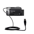 thumbnail image 1 of Classic Straight USB Cable suitable for the Panasonic SDR-H85 Video Camera with Power Hot Sync and Charge Capabilities - Uses Gomadic TipExchange Tech, 1 of 4