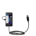 thumbnail image 1 of Classic Straight USB Cable suitable for the Blackberry Z10 with Power Hot Sync and Charge Capabilities - Uses Gomadic TipExchange Technology, 1 of 4