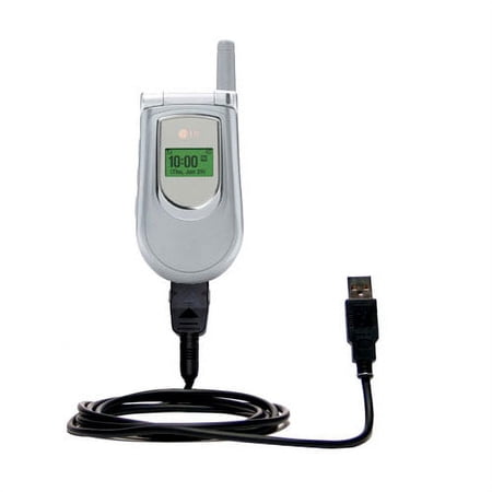 Classic Straight USB Cable suitable for the LG VX4500 with Power Hot Sync and Charge Capabilities - Uses Gomadic TipExchange Technology