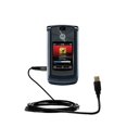 thumbnail image 1 of Classic Straight USB Cable suitable for the Motorola MOTORAZR 2 V8 with Power Hot Sync and Charge Capabilities - Uses Gomadic TipExchange Technology, 1 of 4