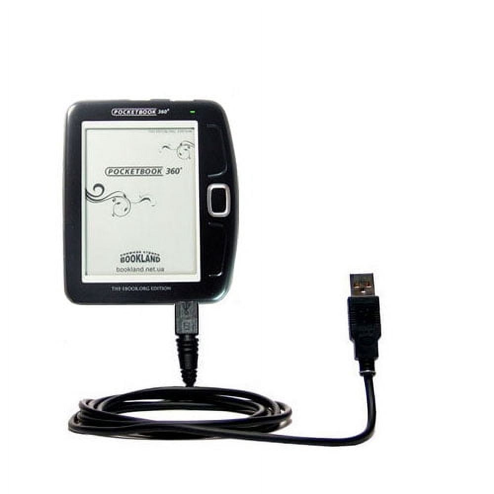 Classic Straight USB Cable suitable for the Netronix Pocketbook 360 with  Power Hot Sync and Charge Capabilities - Uses Gomadic TipExchange  Technology - Walmart.com