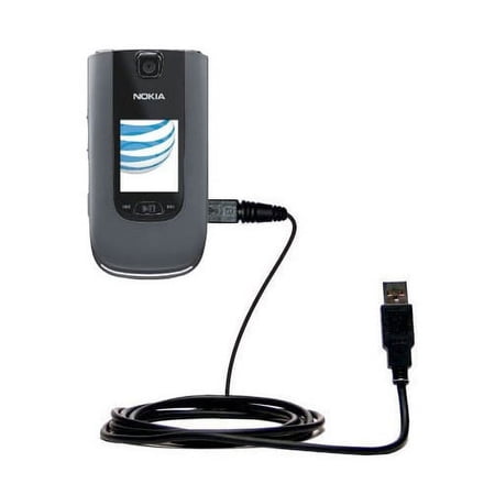 Classic Straight USB Cable suitable for the Nokia 6350 with Power Hot Sync and Charge Capabilities