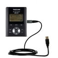 thumbnail image 1 of Classic Straight USB Cable suitable for the Tascam MP-BT1 with Power Hot Sync and Charge Capabilities - Uses Gomadic TipExchange Technology, 1 of 4