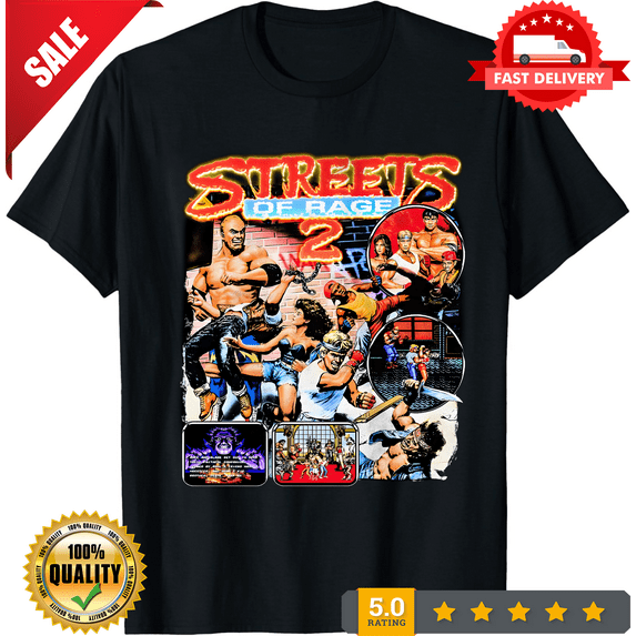 Classic Streets of Rage 2 T-Shirt, LIMITED EDITION-TH66569