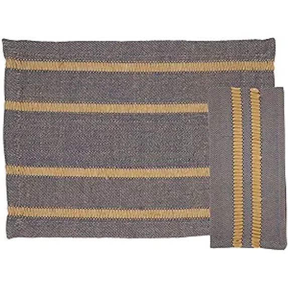 Classic Stripe Placemat and Napkin Set