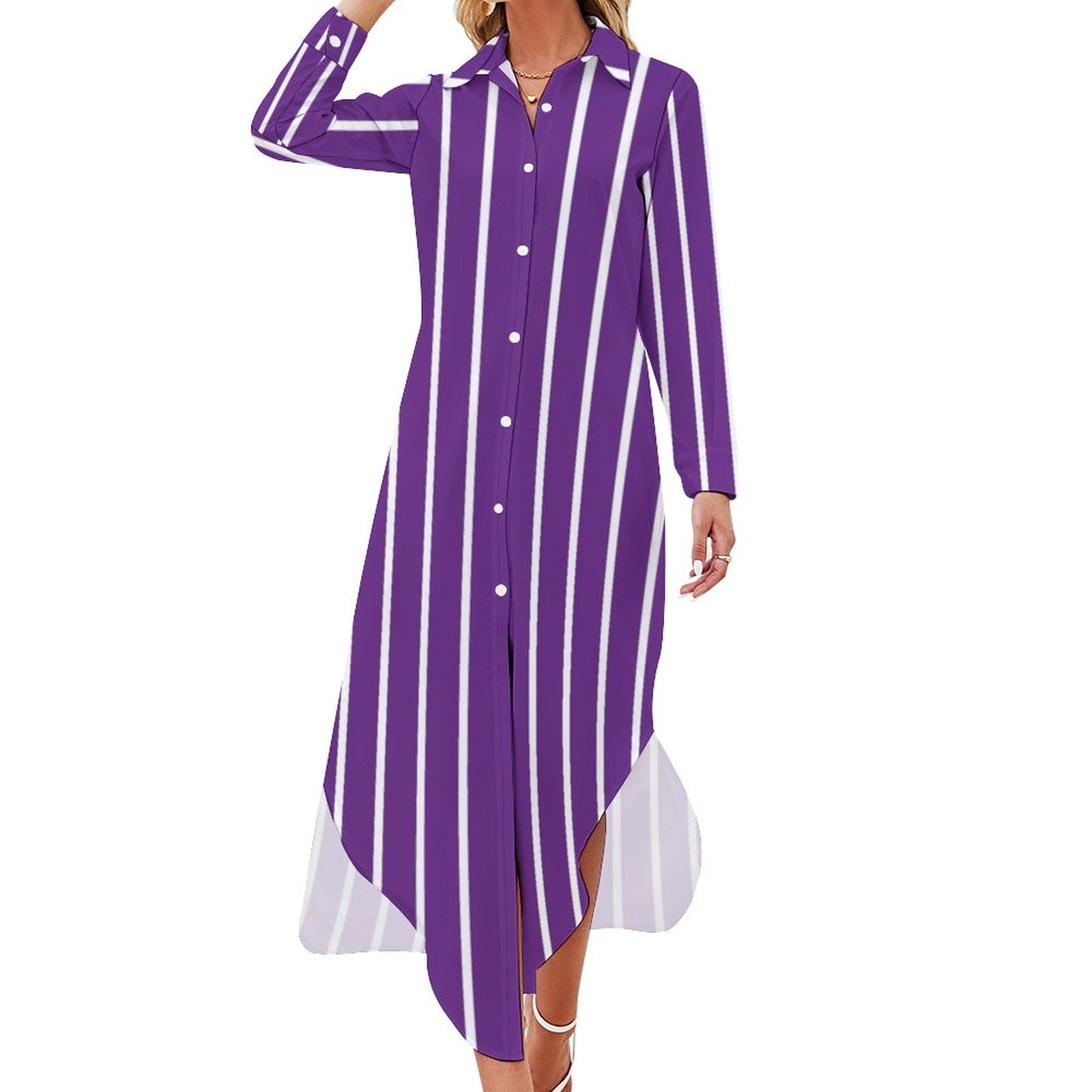 Casual Striped Dress