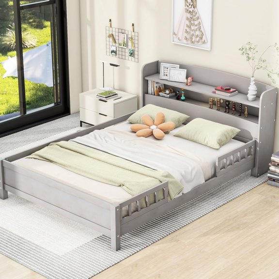 Classic Style Bed | Bedroom Furniture with Practical Features | Timeless and Functional Decor
