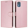 thumbnail image 1 of Classic Style Flip Case for Nokia C02 Wallet Case Magnetic Closure Rfid Blocking Shockproof Card Holder, 1 of 5