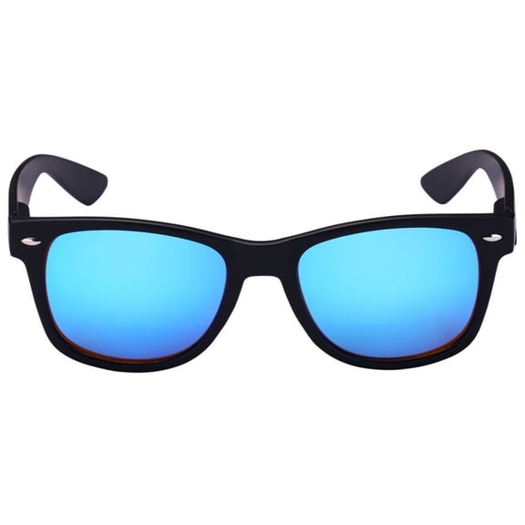 Classic Style Full Lens (No Bifocal) Reading Sunglasses for Men and Women - Blue - 1.25