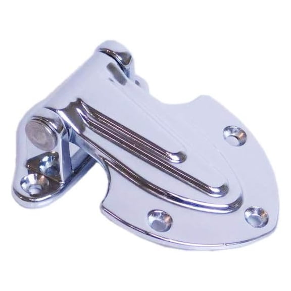 Classic Style Reversible Surfacemount Hinge (Offset: 7/8", Polished Finish)