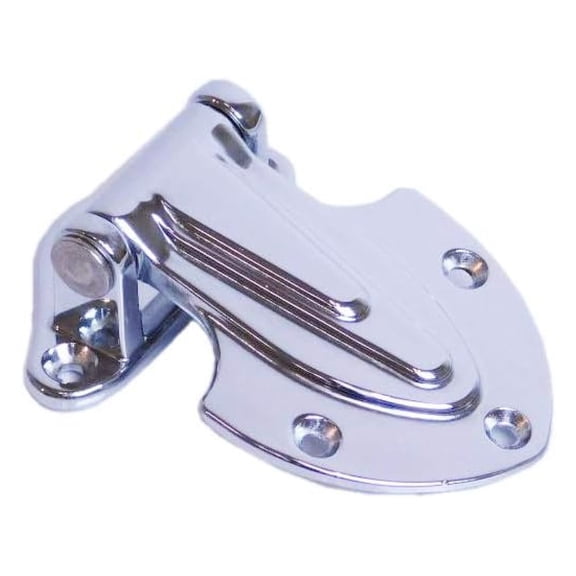 Classic Style Reversible Surfacemount Hinge (Offset: 7/8", Polished Finish)