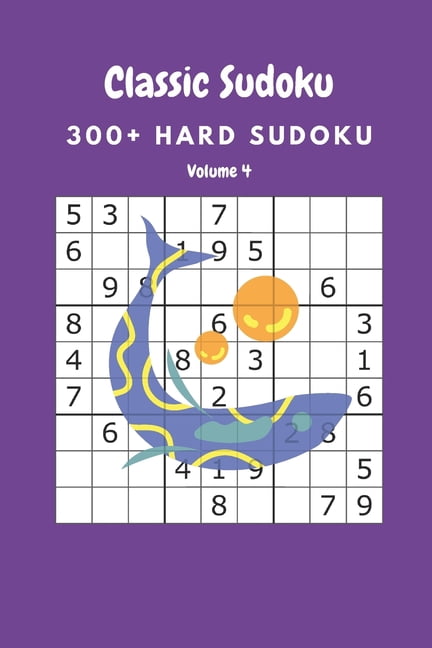 Classic Sudoku: 300+ Hard sudoku Volume 4, (Paperback)