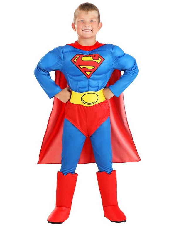 Classic Superman Deluxe Kids Costume