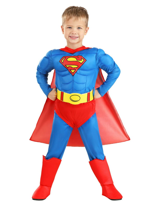 Classic Superman Deluxe Toddler Costume
