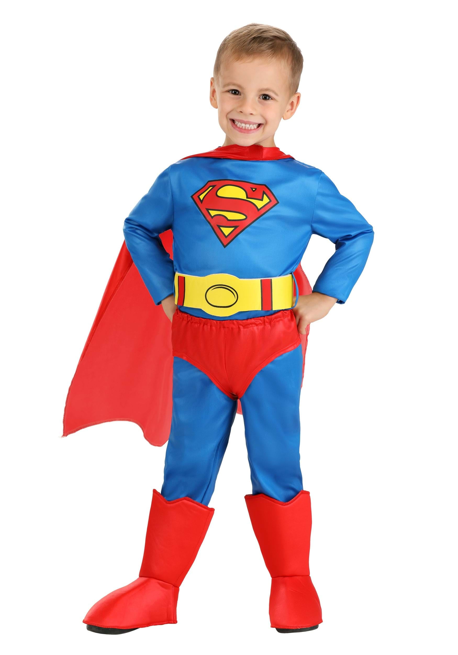 Classic Superman Toddler Costume | T-Shirts