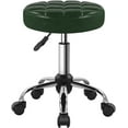 thumbnail image 1 of Classic Swivel Stool with Wheel Perfect for Salon Work Home SPA Shop Height-Adjustable and Cost-Effective Rolling Stool Chair Small (Green), 1 of 13