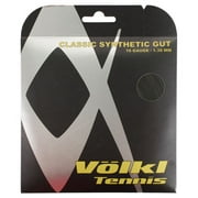 Classic Synthetic Gut 16G/1.30 Tennis String Black