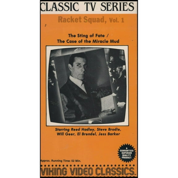 Classic TV Series: Racket Squad Vol. 1 (VHS Tape)
