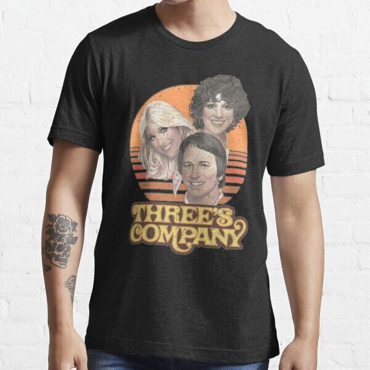 Classic TV Series Shirt Three's Company John Ritter Joyce DeWitt