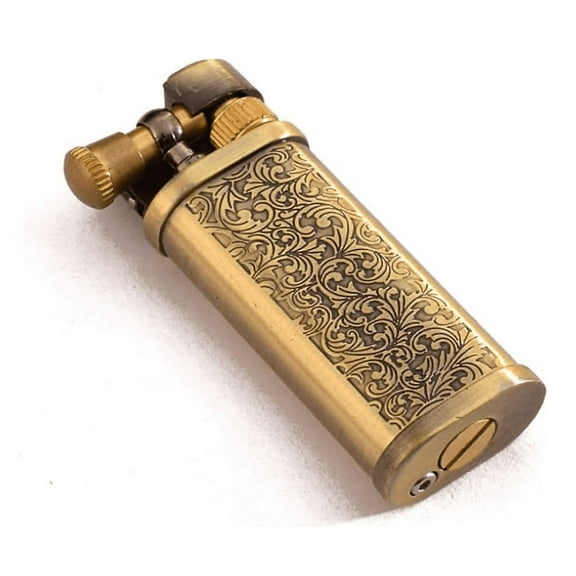 Classic Tang Grass Texture Lighter,Flint,For Cigars or cigarettes