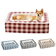thumbnail image 1 of Classic Tartan Pet Bed-Square Dog Beds,Funny Fuzzy Tartan Cozy Dog Anti-Anxiety Calming Bed,Tartan Cozy Dog Anti-Anxiety Calming Bed,Classic Tartan Cozy Dog Anti-Anxiety Calming Bed, Festive Classic B, 1 of 6