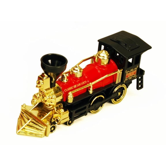 Classic Team Locomotive Train, Red - Showcasts 9935D - 7 Inch Scale Diecast Model Replica (Brand New, but NOT IN BOX)