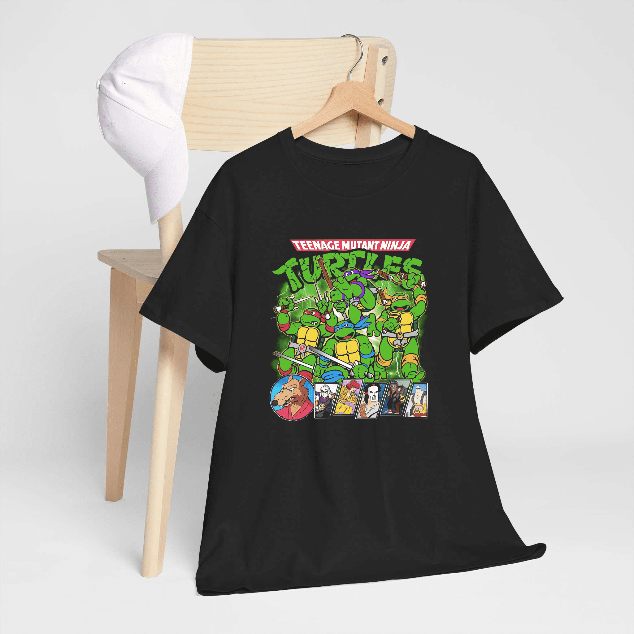 Classic Teenage Mutant Ninja Turtles 1987 T-Shirt, LIMITED EDITION