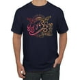thumbnail image 1 of Classic This Little Light of Mine Inspirational/Christian Men's Graphic T-Shirt, Navy, 2XL, 1 of 3