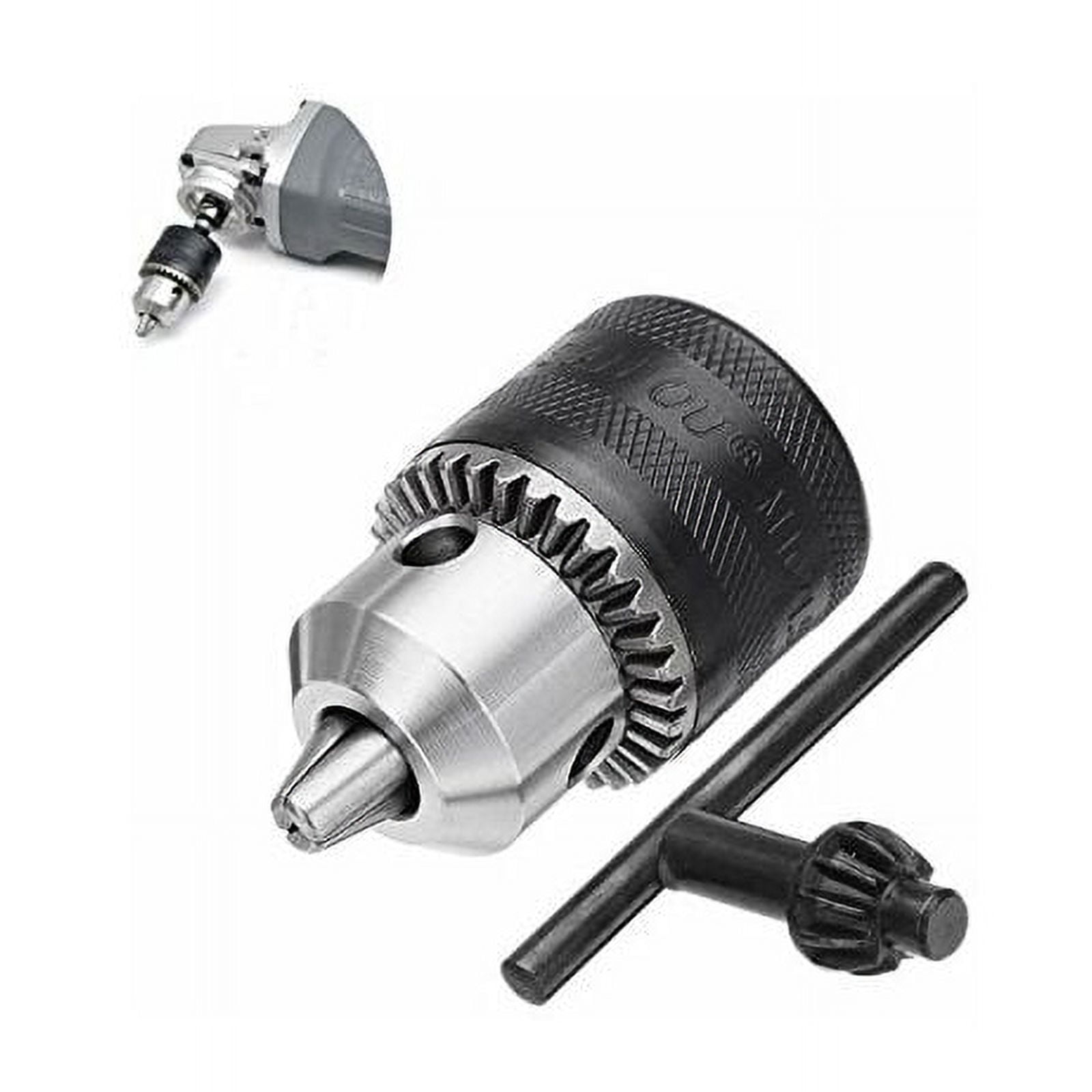 Classic Three-Jaw Chuck, Metal Construction For Heavy Duty Tasks, Keyed ...