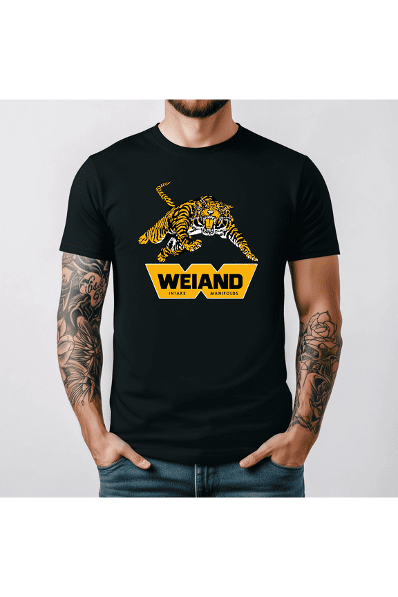 Classic Tiger Movie Inspired Automotive Brand Logo Art Graphic Apparel,for men and women up to 5XL