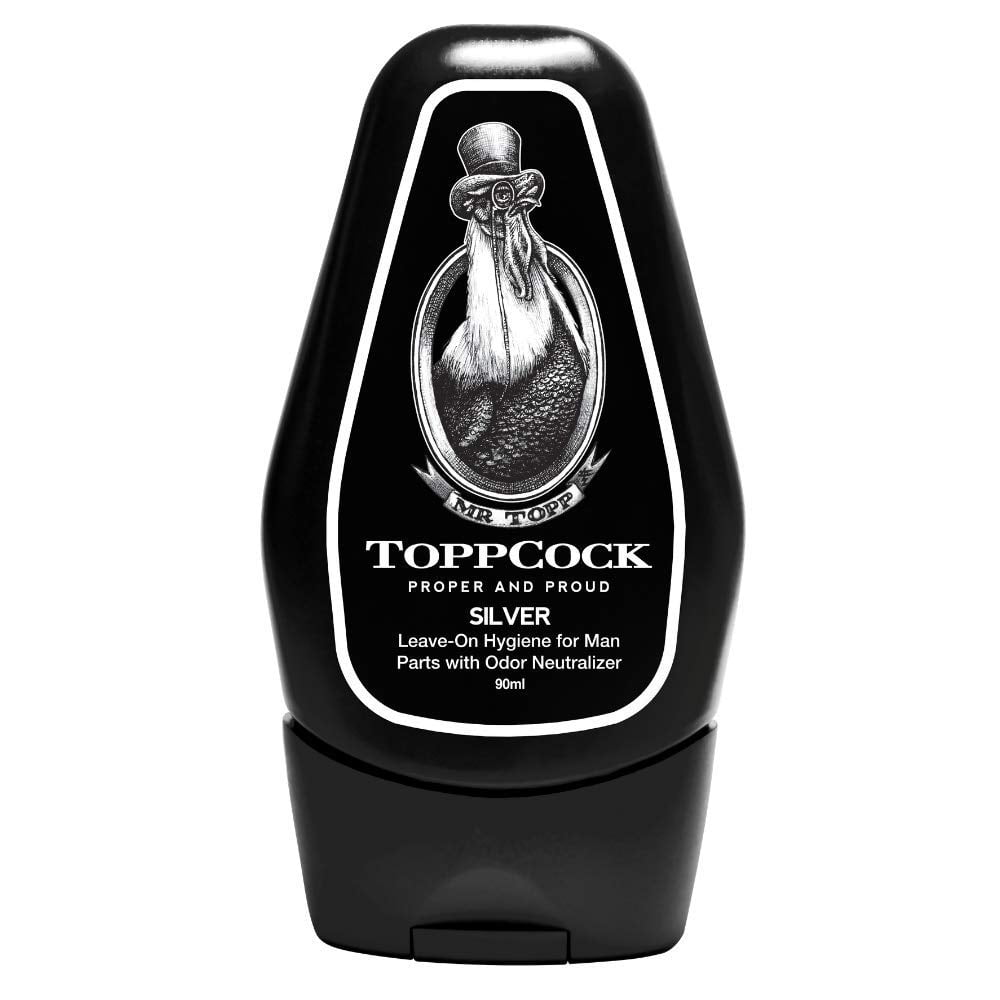 ToppCock Silver Leave-On Hygiene Gel Für Den Männlichen Intimbereich